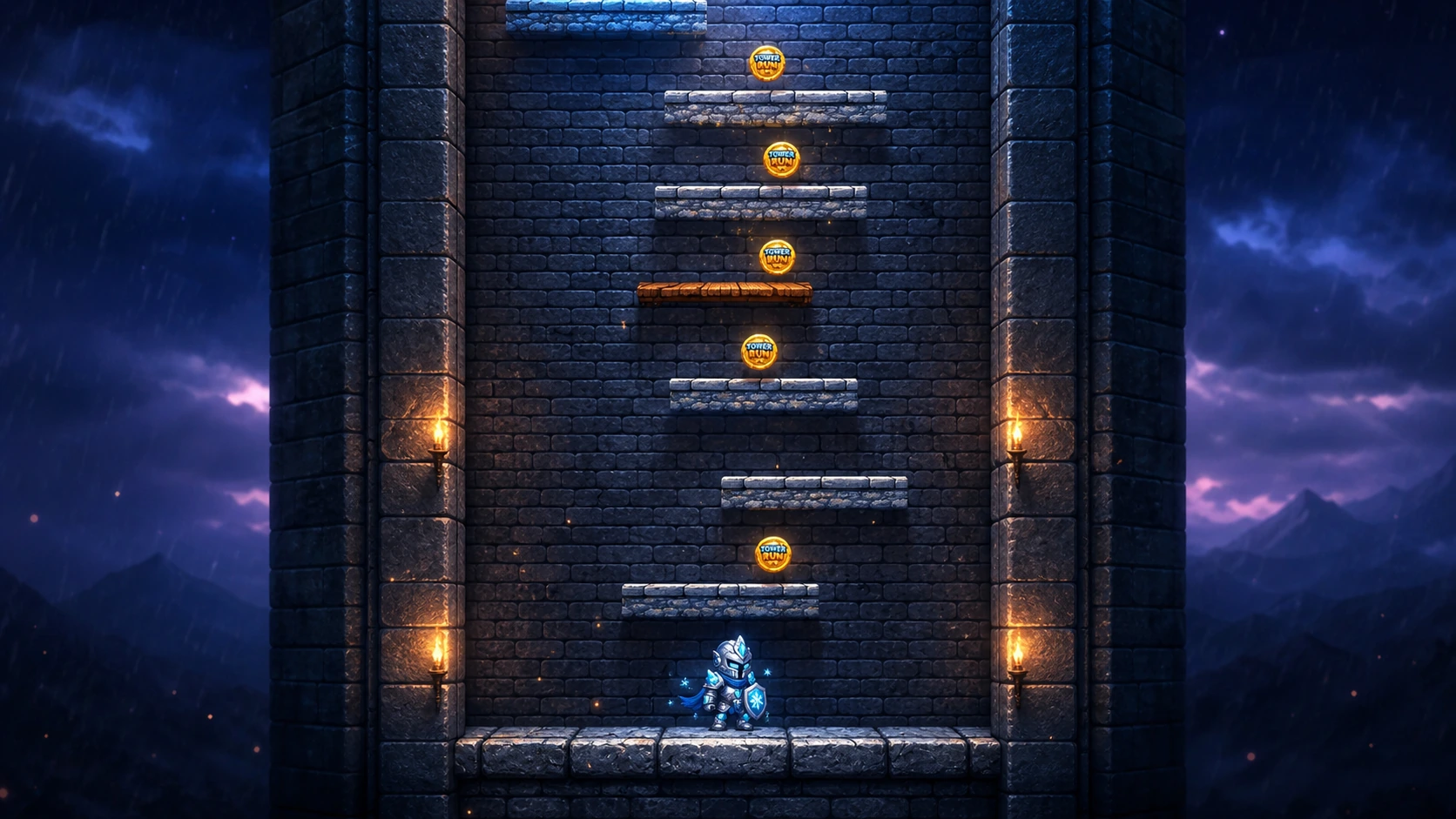 TowerRun coin route screenshot